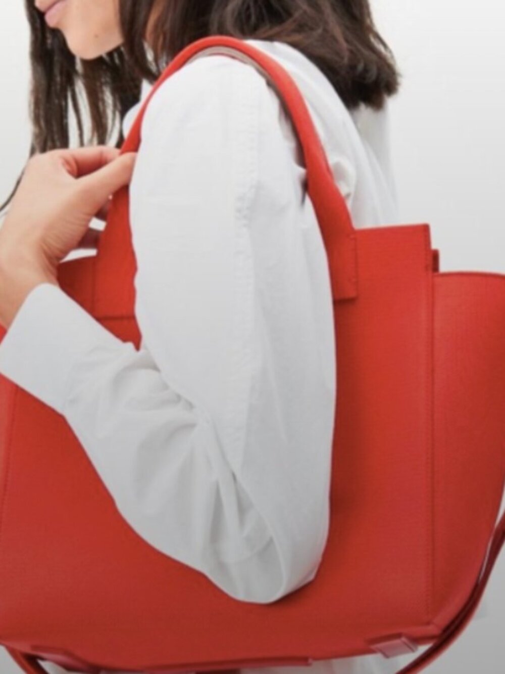 Rothy's The Handbag in Poppy - Discontinued -